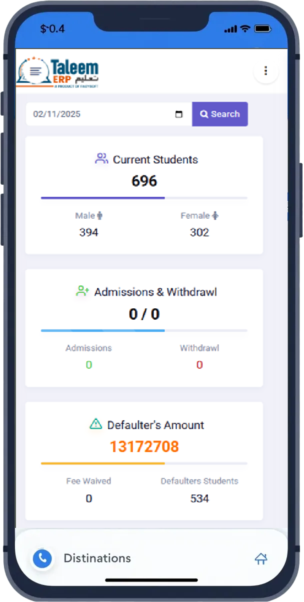 TaleemERP Mobile App